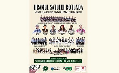 Sarbatoare in satul Rotunda Liteni La final va fi proiectat filmul documentar Drumul de poveste