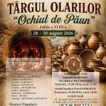 Targul Olarilor Ochiul de Paun se intoarce la Radauti in perioada 28 30 august Cei mai talentai mesteri olari din Romania si Republica Moldova vor prezenta creatii autentice Targul va incluce si un program artistic diversificat