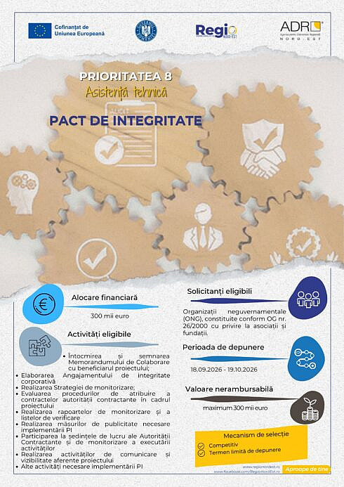 Transparente monitorizare independenta si implicare civica Apelul Pactului de Integritate