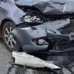 Un sofer din Mures a intrat cu viteza in Bucovina iar la Saru Dornei a derapat si a lovit o autoutilitar