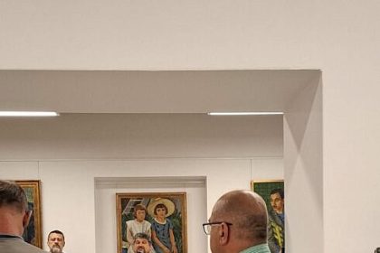 Vernisajul expozitiei Nicolae Stoica Ultimul mare interbelic la Muzeul de Istorie din Suceava foto