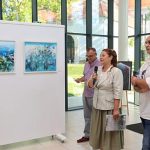 Vernisajul expozitiei Sub semnul curgerii Intre transparente si permanenta a adunat multi pasionati ai artei la Muzeul Apei din Timisoara