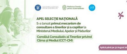 Vocea tinerilor in deciziile legates de clima si mediu Se lanseaza Consiliul Consultativ al Tinerilor pentru Clima si Mediu
