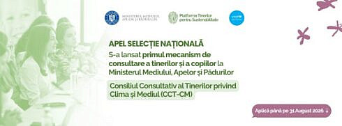 Vocea tinerilor in deciziile legates de clima si mediu Se lanseaza Consiliul Consultativ al Tinerilor pentru Clima si Mediu