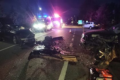 accident rutier terifiant la poiana stampei un barbat incarcerat salvat in ultimul moment foto