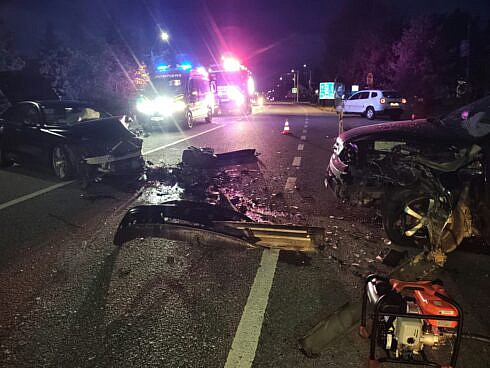 accident rutier terifiant la poiana stampei un barbat incarcerat salvat in ultimul moment foto