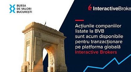 actiunile companiilor listate la bursa de valori bucuresti sunt acum disponibile pentru tranzactionare pe platforma internationala interactive brokers