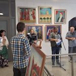 arta contemporana a fost celebrata astazi la suceava expozitia valentin sava pictura a fost vernisata la muzeul de istorie foto