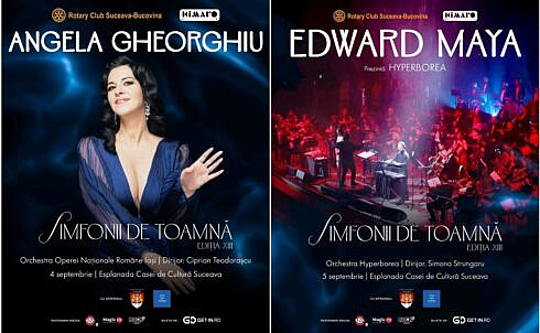 editie istorica la a XIII a editie a festivalului simfonii de toamna din suceava angela gheorghiu si edward maya pe aceeasi scena in prima editie desfasurata pe parcursul a doua seri