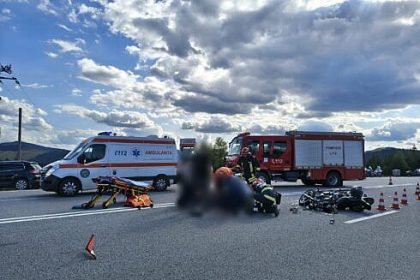 motociclistul de 46 de ani ranit grav pe dn17 in pasul mestecanis a decedat la spital