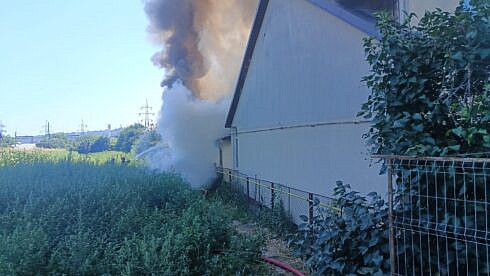 pagube majore provocate de un incendiu la o gospodarie din itcani flacarile au distrus 37 de panouri fotovoltaice