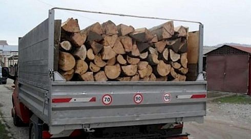 transport ilegal de resturi de lemn de fag in valoare de 628 de lei interceptat de politistii din vadu moldovei