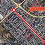 Asfaltare pe Tineretului în Burdujeni, începe noaptea. Mutați mașinile