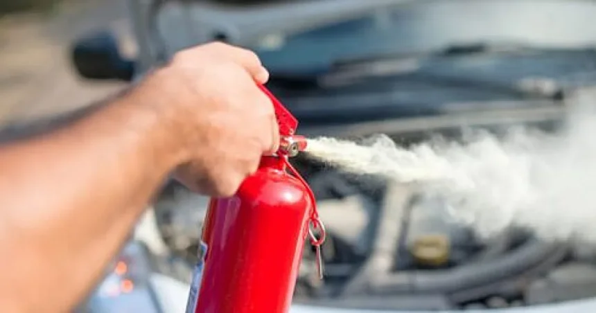 Autoutilitară incendiată în Șcheia de jarul rămas după arderea deșeurilor