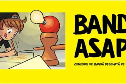 BANDA ASAP lansează concurs de benzi desenate pentru elevii din patru județe
