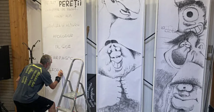 Cu cărțile pe toți pereții – expoziția De Basm care reinventează poveștile clasice