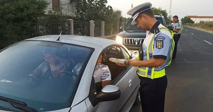 Depistat fără permis după ce a fost oprit de polițiști pentru viteză excesivă