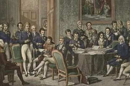 Deschiderea Congresului de la Viena în 1814