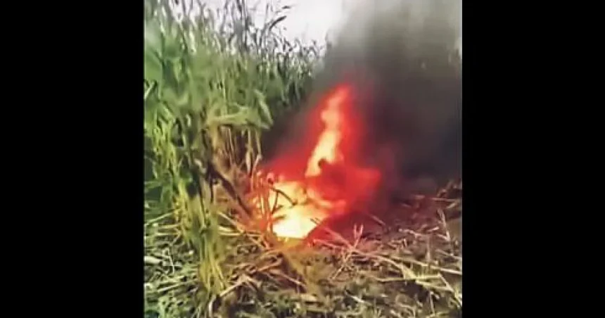 Dronă prăbușită în Suceava, la Botoșenița Mare. Fără victime, monitorizată de avioane