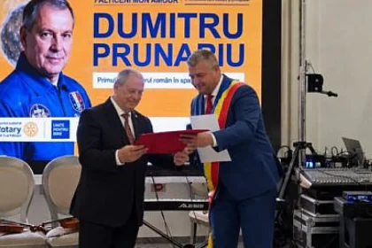 Dumitru Prunariu, Cetățean de Onoare al Fălticeniului