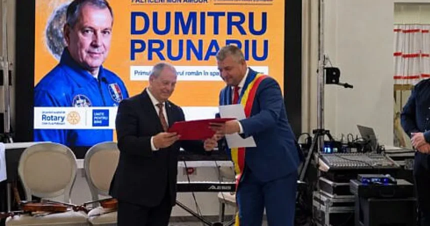 Dumitru Prunariu, Cetățean de Onoare al Fălticeniului