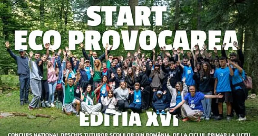 Eco Provocarea lansează o nouă ediție a concursului școlar de mediu