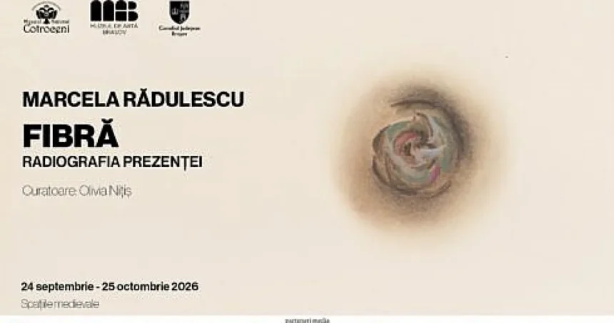 Expoziția Marcela Rădulescu, „Fibră. Radiografia prezenței”, la Muzeul Cotroceni