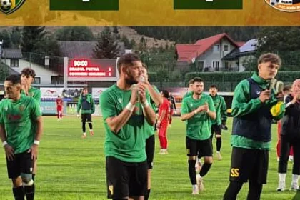 Fotbal – Liga a III-a. Bradul Putna obține primul punct pe teren propriu