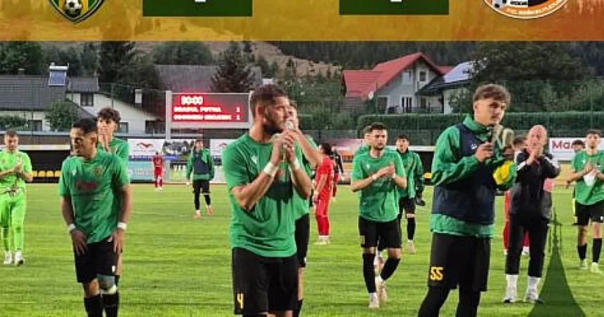 Fotbal – Liga a III-a. Bradul Putna obține primul punct pe teren propriu
