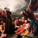 Generalul James Wolfe moare în timpul cuceririi Québecului (1759)