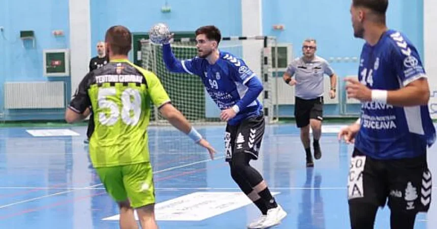 Handbal masculin: CSU Suceava obține a treia victorie la rând în debutul campionatului