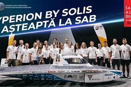 Hyperion, prima mașină solară a studenților români, expusă la Romexpo
