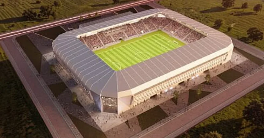 Imagini cu proiectul viitorului stadion de 15.000 de locuri din Șcheia