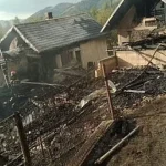 Incendiu devastator la Frasin-Bucșoaia: două case distruse total, una parțial