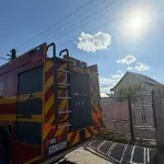 Incendiu la Bogata: pagube de 50.000 lei și soția proprietarului la spital