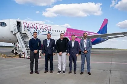 Întâlnire Wizz Air la Aeroportul Suceava, cu Gheorghe Șolan