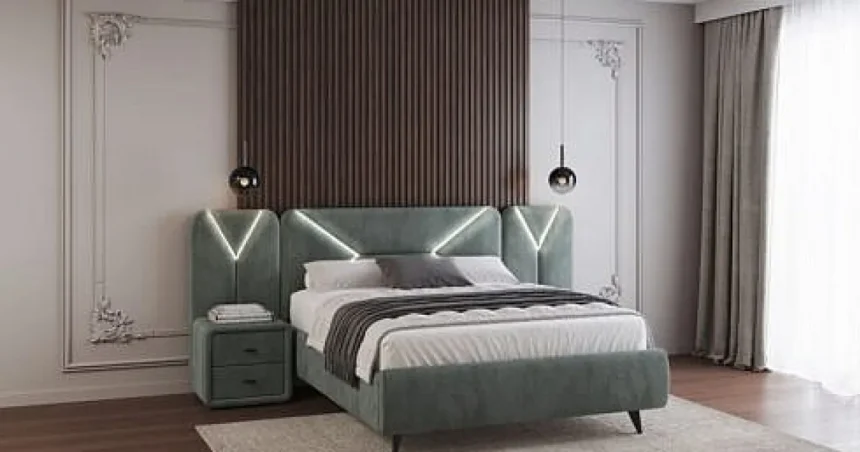 LEMS lansează patul tapițat Nova cu iluminare LED și design modern