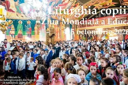 Liturghia copiilor, de Ziua Mondială a Educației, ediția a V-a