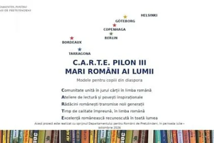 Mari români ai lumii, modele pentru copiii din diaspora