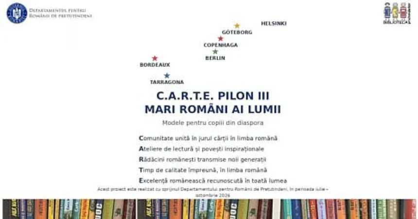 Mari români ai lumii, modele pentru copiii din diaspora