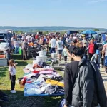 Moonlight serenade printre utilaje, în târgul de la Verești