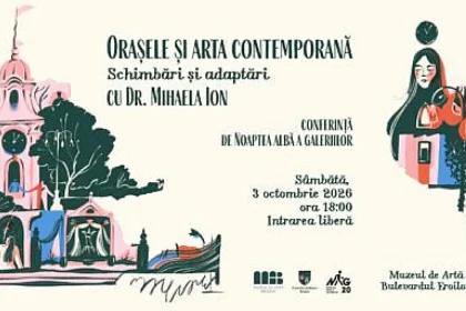 Muzeul de Artă Brașov invită la conferință despre orașe și artă contemporană