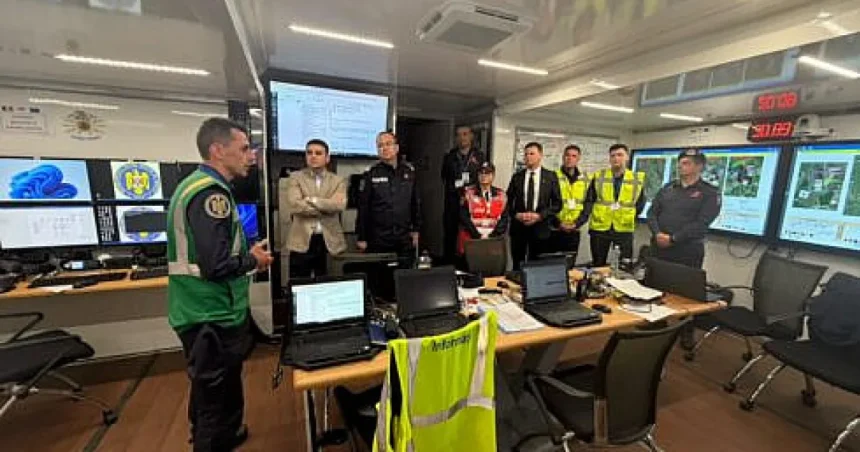 Prefectul și președintele CJ, la exercițiul „CROSSFLOOD” de la Siret
