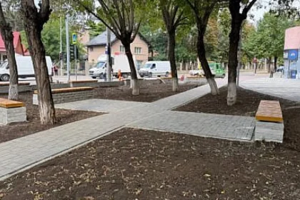 Primarul Sucevei anunță că noul scuar pietonal din Burdujeni este aproape gata