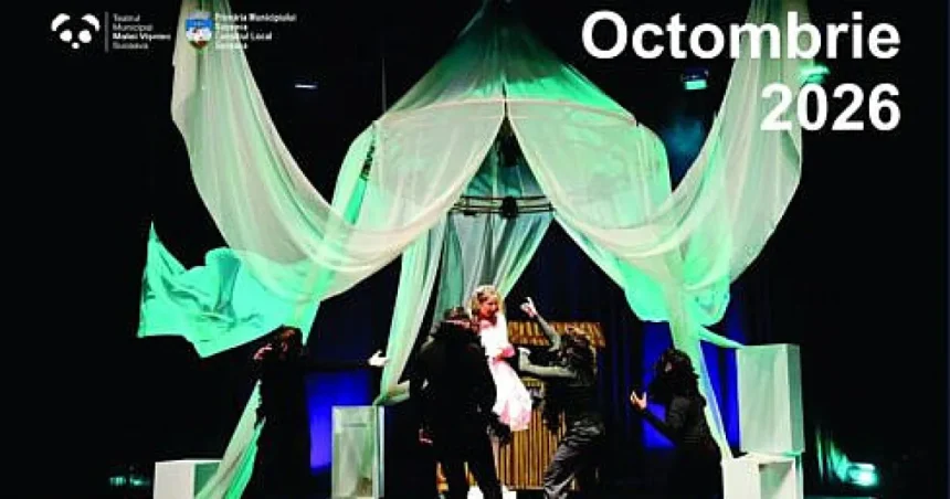 Program divers în octombrie la Teatrul „Matei Vișniec” Suceava