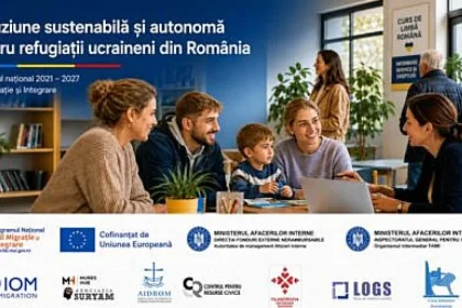 Rădăuțiul Civic continuă integrarea ucrainenilor printr-un nou proiect național