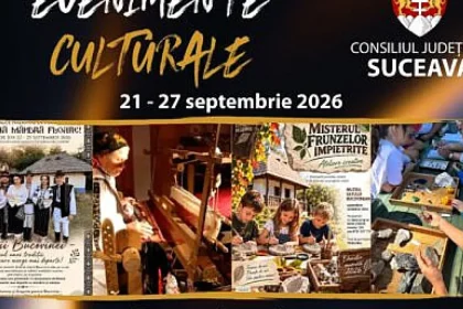 Săptămână culturală în Suceava: Festivalul „Bucovină, Mândră Floare” la Vicovu de Jos