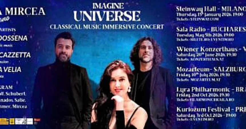 Sînziana Mircea încheie turneul IMAGINE UNIVERSE la Brăila și Prejmer
