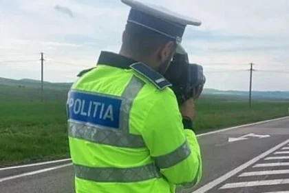 Șofer băut, prins cu 103 km/h prin Păltinoasa. Amendă de 1.947,25 lei