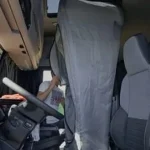 Șofer de camion căzut din cabină pe cap după o stare de rău bruscă
